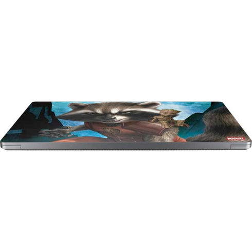 Marvel Rocket and Baby Groot Cosmic Bond Universal Laptop 16in (13 x 9.4in) Skin